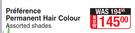 L'Oreal Preference Permanent Hair Colour