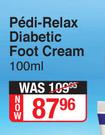 Pedi Relax Diabetic Foot Cream-100ml