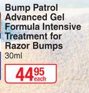 Bump Patrol Advanced Gel Formula Intensive Treatment For Razor Bumps-30ml Each