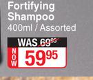Dove Fortifying Shampoo Assorted-400ml 
