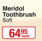 Meridol Toothbrush (Soft)-Each
