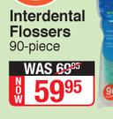 Interdental Flossers (90 Piece)