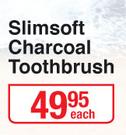 Colgate Slimsoft Charcoal Toothbrush-Each