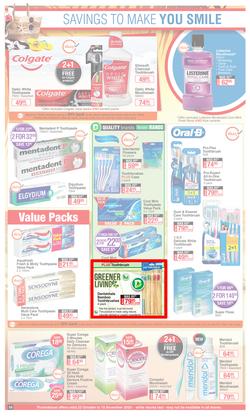 Dis-Chem : Summer Savings (23 October - 15 November 2020), page 16