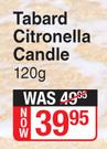 Tabard Citronella Candle-120g