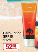 Citro Lotion SPF15-125ml Each