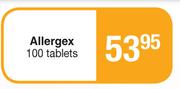 Allergex 100 Tablets