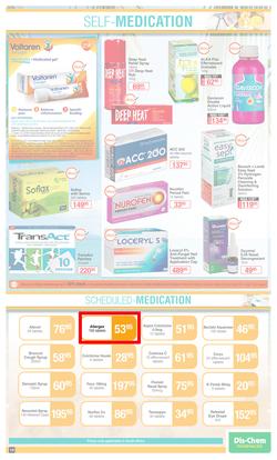 Dis-Chem : Summer Savings (23 October - 15 November 2020), page 19