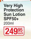 Cetaphil Very High Protection Sun Lotion SPF50+-200ml Each