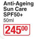 Avene Anti-Ageing Sun Care SPF50+-50ml