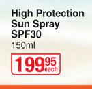 Cetaphil High Protection Sun Spray SPF30-150ml Each