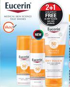 Eucerin Sensitive Protect Dry Touch Sun Gel-Cream SPF50+-200ml Each