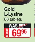 Dis-Chem Gold L-Lysine 60 Tablets