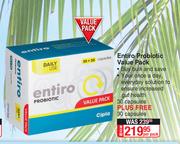 Entiro Probiotic Value Pack (30 Capsules Plus Free 30 Capsules)-Per Pack