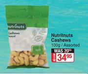 Nutrinuts Cashews Assorted-100g