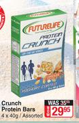 Futurelife Crunch Protein Bars Assorted-4 x 40g