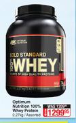 Optimum Nutrition 100% Whey Protein Assorted-2.27Kg