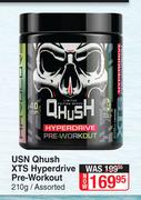 USN Qhush XTS Hyperdrive Pre Workout Assorted-210g