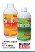 Aminoliq Liquid 500ml Or Xtreme 400ml Assorted-Each