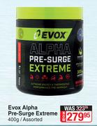 Evox Alpha Pre-Surge Extreme Assorted-400g