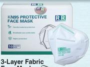 KN95 Protective Face Masks (10 Pack) 293069-Per Pack
