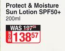 Nivea Protect & Moisture Sun Lotion SPF50+-200ml 