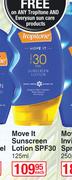Tropitone Move It Sunscreen Lotion SPF30-125ml Each