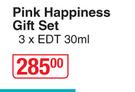 Revlon Pink Happiness Gift Set (3 x EDT 30ml)