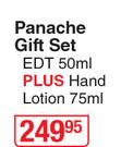 Lentheric Panache Gift Set of EDT 50ml + Hand Lotion 75ml