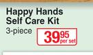 Nature's Edition Happy Hands Self Care Kit (3 Piece)-Per Set