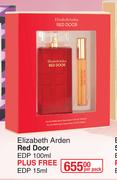 Elizabeth Arden Red Door EDP 100ml + Free EDP 15ml-Per Pack