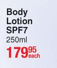 Eucerin Body Lotion SPF7-250ml Each