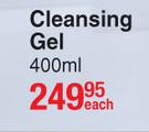 Eucerin Cleansing Gel-400ml Each