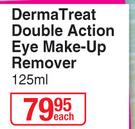 IQ Derma Treat Double Action Eye Make Up Remover-125ml Each