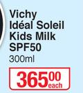 Vichy Ideal Soleil Kids Milk SPF50-300ml Each