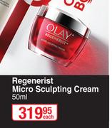 Olay Regenerist Micro Sculpting Cream-50ml Each