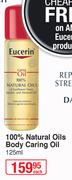 Eucerin 100% Natural Oils Body Caring Oil-125ml Each