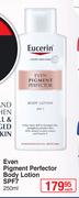 Eucerin Even Pigment Perfector Body Lotion SPF7-250ml Each