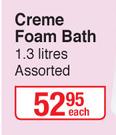 Good Stuff Creme Foam Bath Assorted-1.3Ltr Each