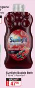 Sunlight Bubble Bath Assorted-2Ltr 