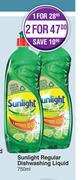 Sunlight Regular Dishwashing Liquid-750ml