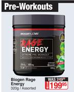 Biogen Rage Energy Assorted-320g