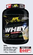 NPL Anabolic Whey All In One gH Assorted-1.8Kg