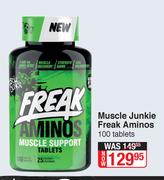 Muscle Junkie Freak Aminos-100 Tablets