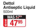 Dettol Antiseptic Liquid-500ml