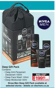Nivea Men Deep Gift Pack-Per Pack