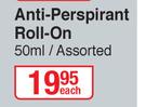 Good Stuff Antiperspirant Roll On Assorted-50ml Each