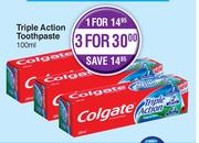 Colgate Triple Action Toothpaste-100ml