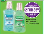 Dentalmate Mouthwash Assorted-250ml