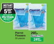 Pierrot Flossers 30 Pieces-Each